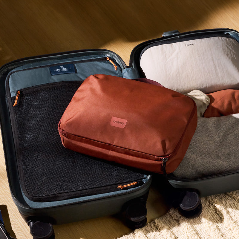 Hanging Toiletry Kit - Clay