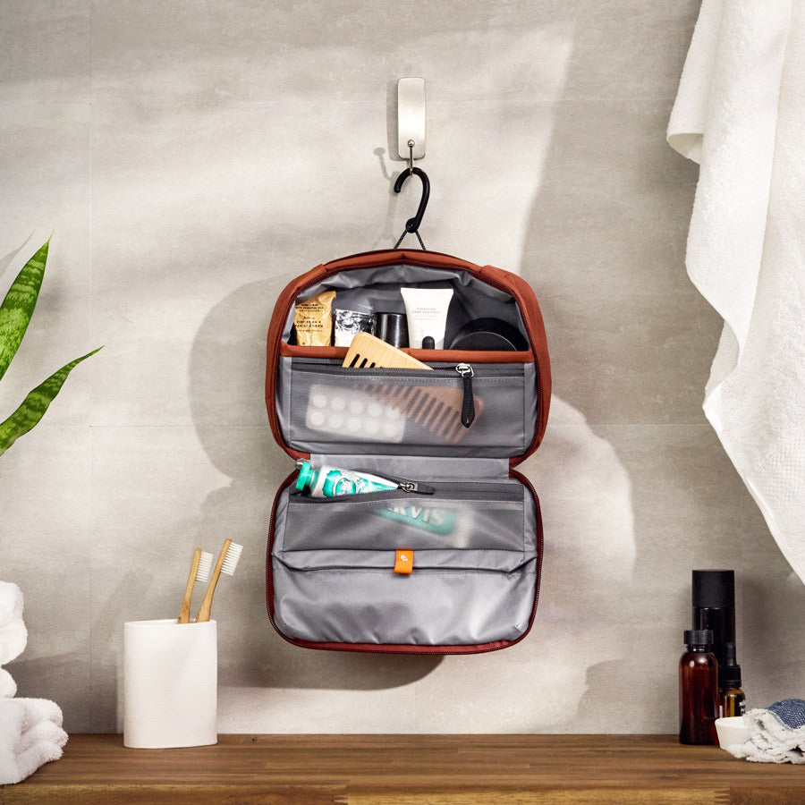 Hanging Toiletry Kit Plus - Clay