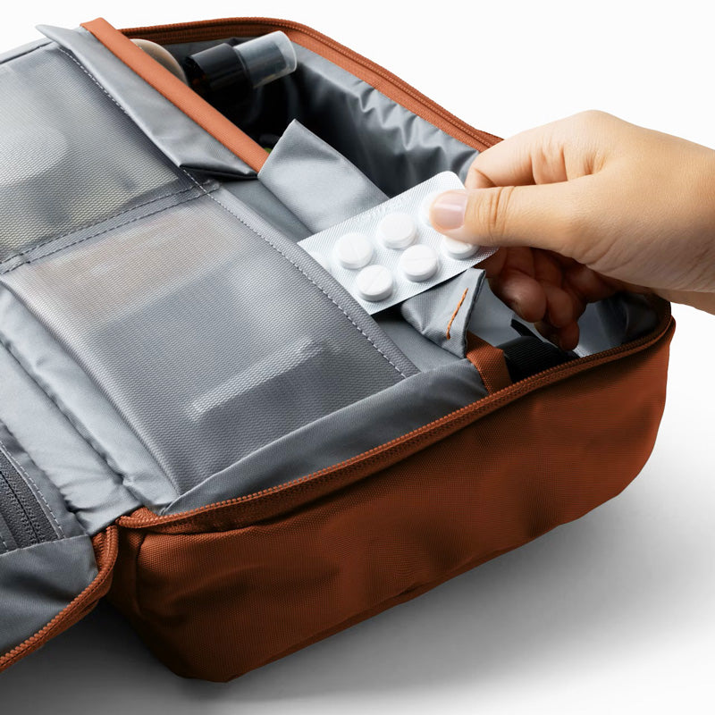 Hanging Toiletry Kit Plus - Clay