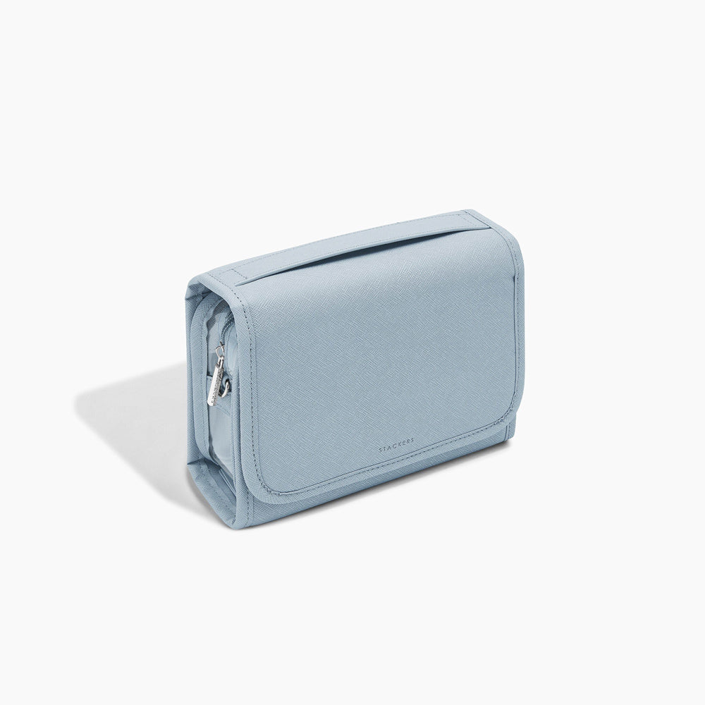 Hanging Travel Washbag - Dusky Blue