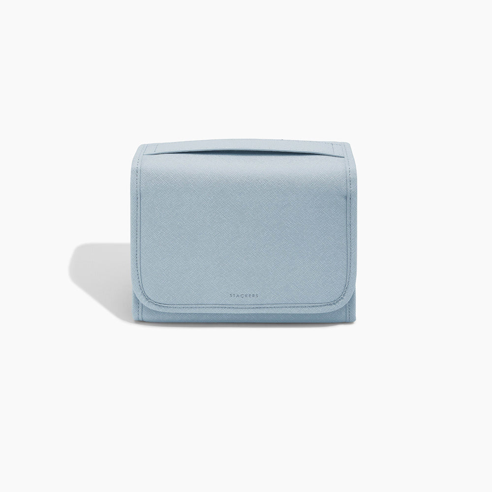 Hanging Travel Washbag - Dusky Blue