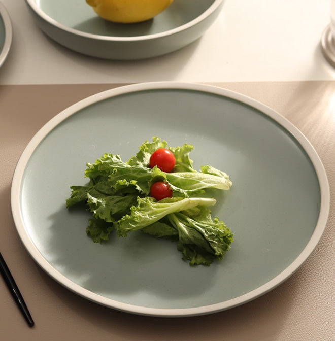 Harbor Dinner Plate - Eucalyptus Grey