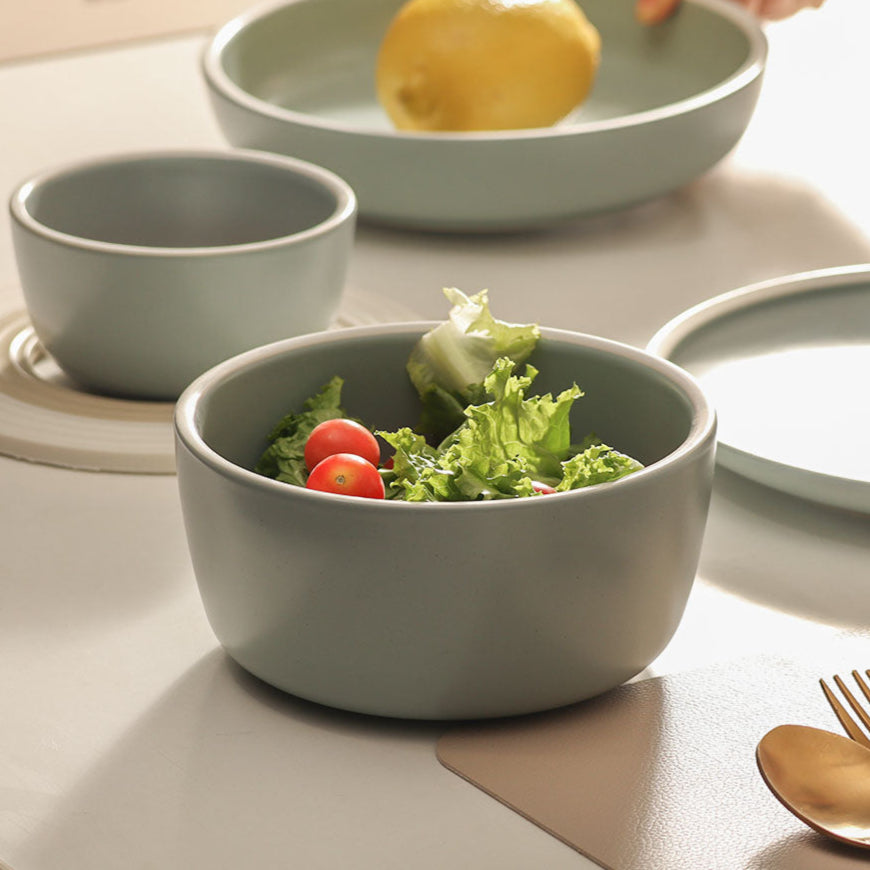 Harbor Serving Bowl - Eucalyptus Grey