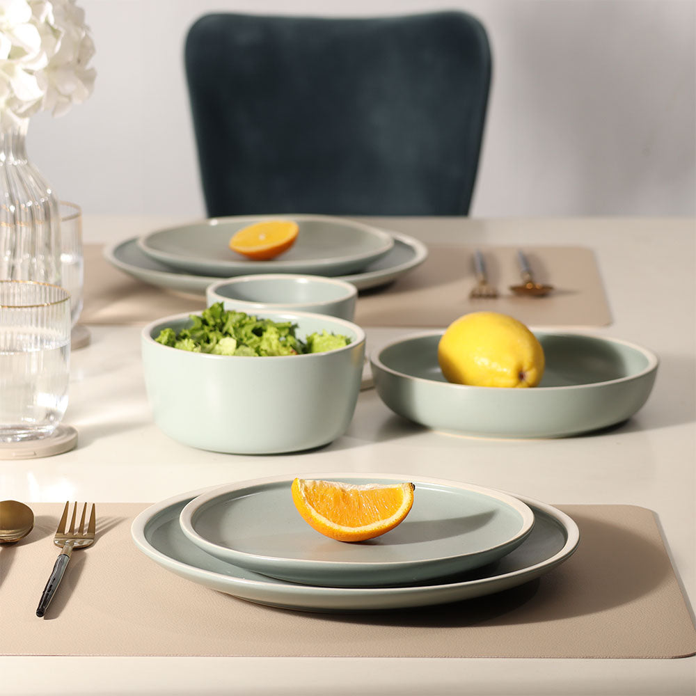 Harbor Dinner Plate - Eucalyptus Grey