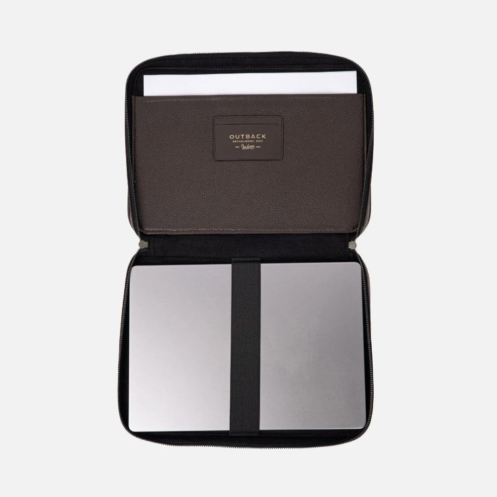 Harlem Laptop Folio for 14 Inch MacBook Pro - Brown