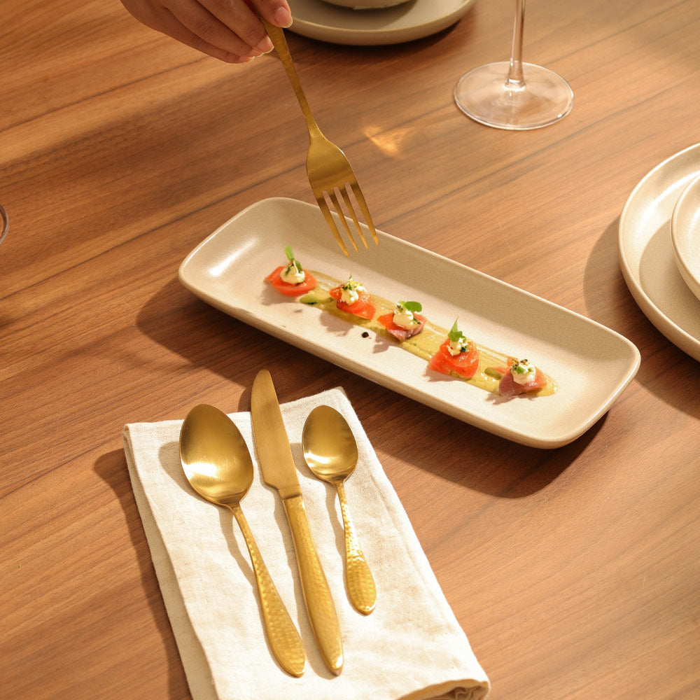 Harlow 24-piece Cutlery Set - Matte Gold