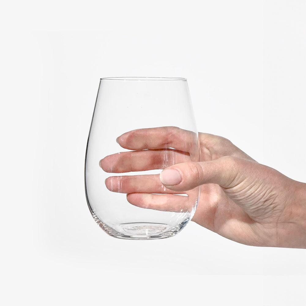 Harmony Stemless Wine Glasses 550ml, Set of 6