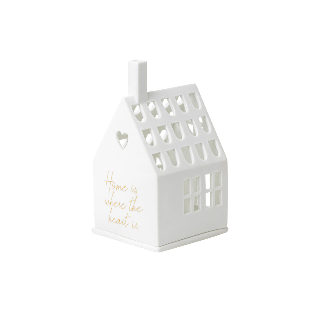 Heart House Tealight Holder & Sculpture Small