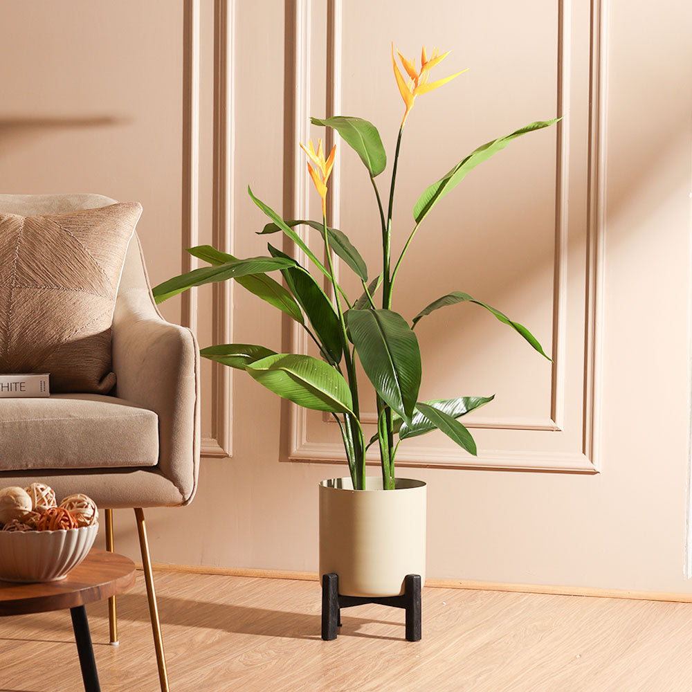 Bird-of-Paradise Artificial Potted Plant Tall - Yellow