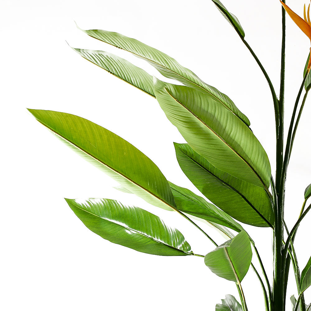 Bird-of-Paradise Artificial Potted Plant Tall - Yellow