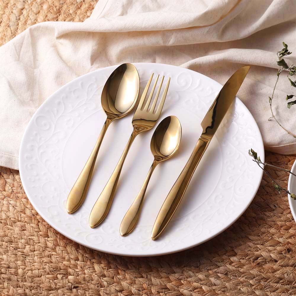 Herald 24-piece Cutlery Set - Gold