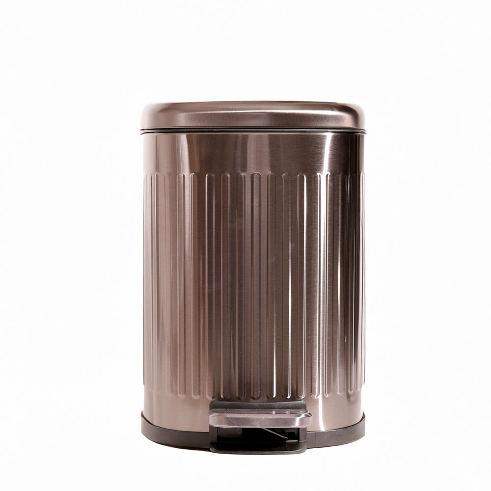 Hexa Sqround Pedal Bin 8L - Silver