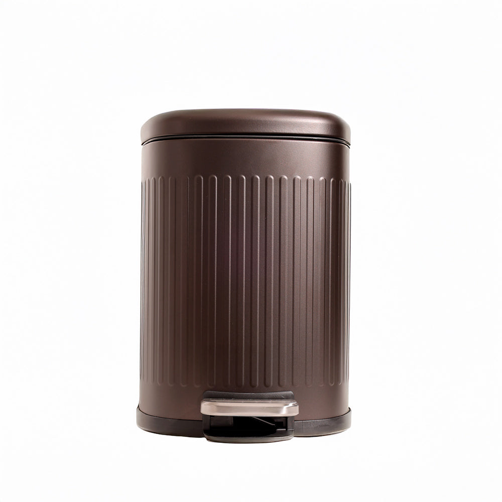 Hexa Sqround Pedal Bin 8L - Metallic Brown
