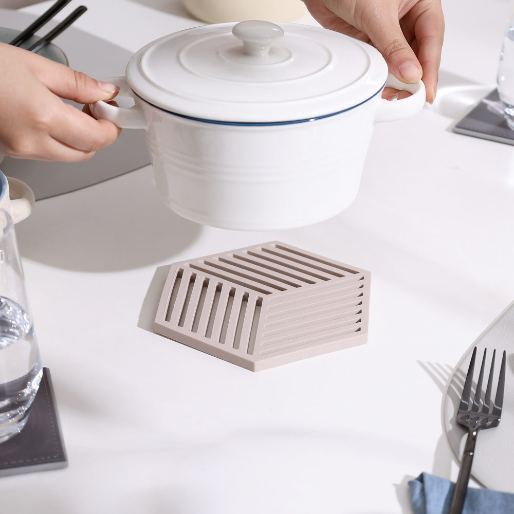 Hexagon Trivet - Desert