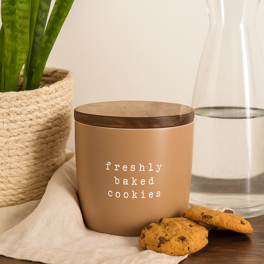 Hey! Storage Jar Tall - Freshly Baked Cookies