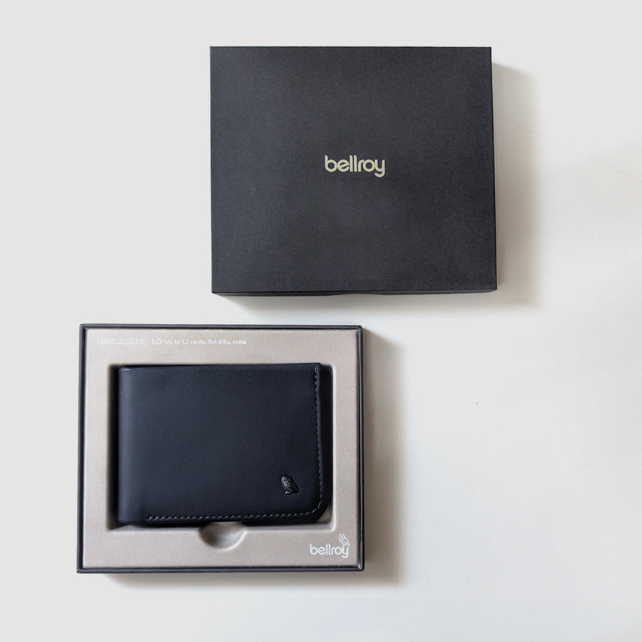 Hide and Seek Wallet - Navy RFID