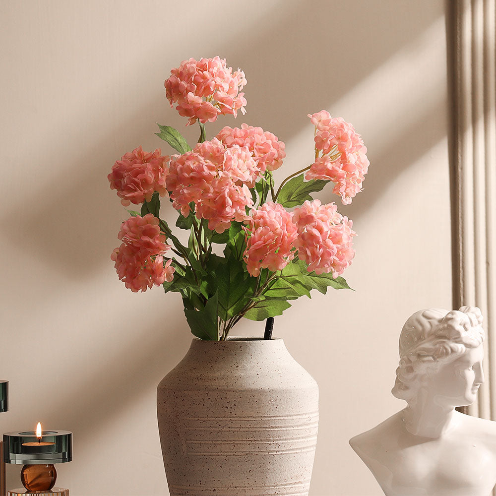 Hortensia Faux Stem - Light Pink