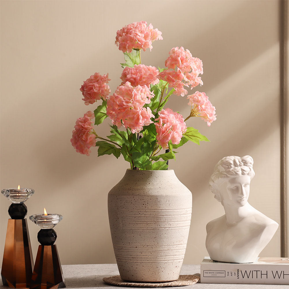 Hortensia Faux Stem - Light Pink