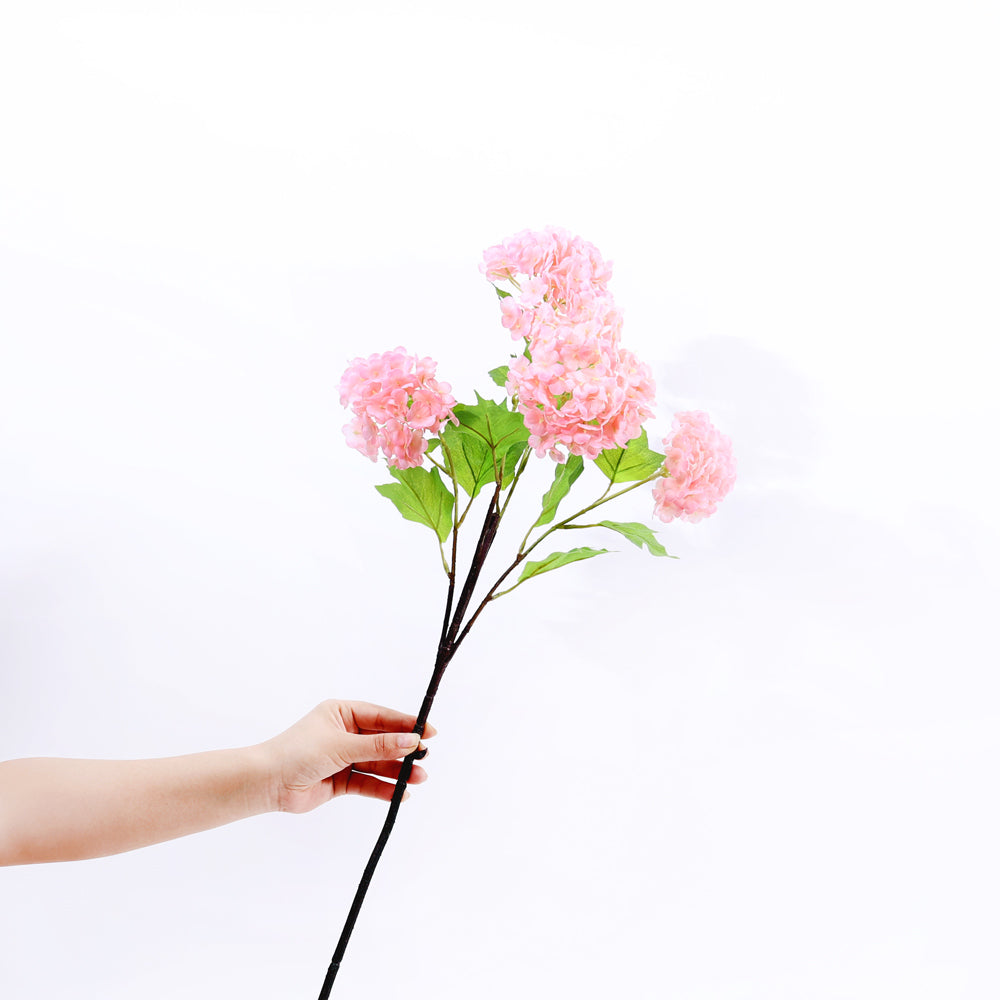 Hortensia Faux Stem - Light Pink