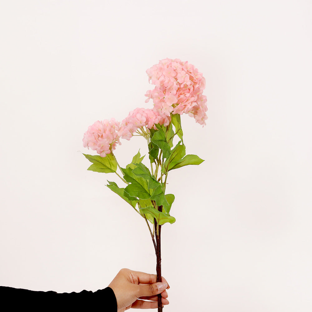 Hortensia Faux Stem - Light Pink