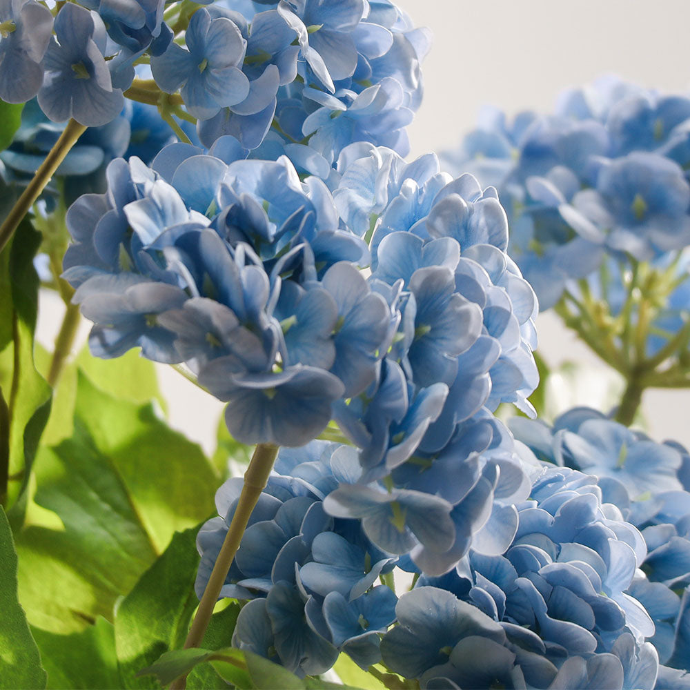 Hortensia Faux Stem - Sky Blue