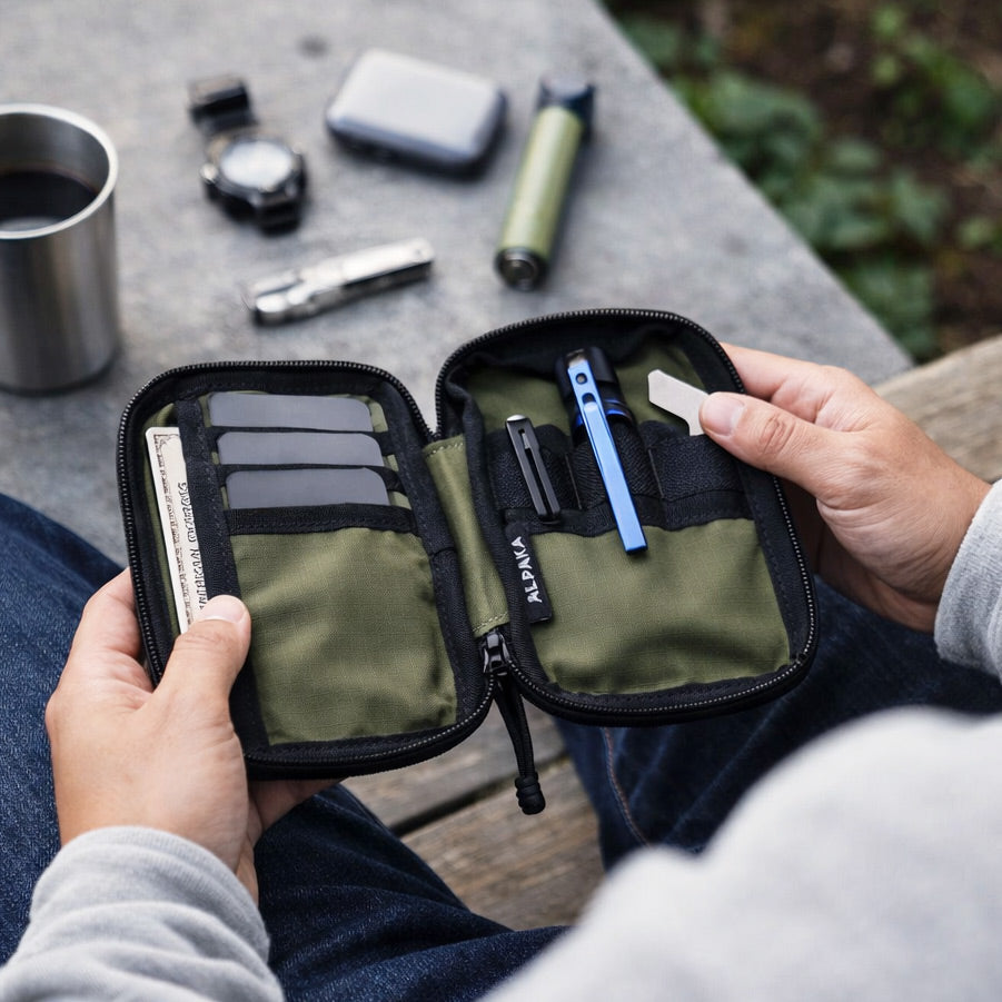 Hub Pouch V2 - Axoflux Green