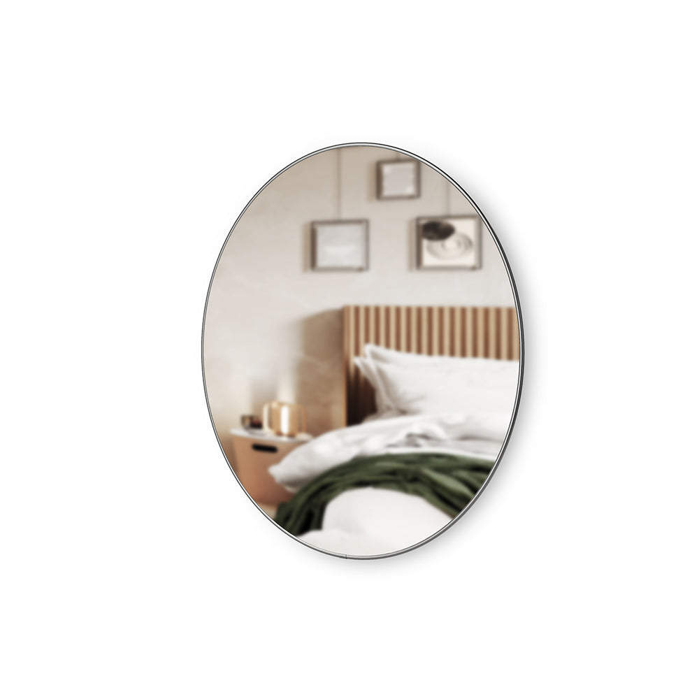 Umbra Hubba Wall Mirror 86 cm - Metallic Titanium