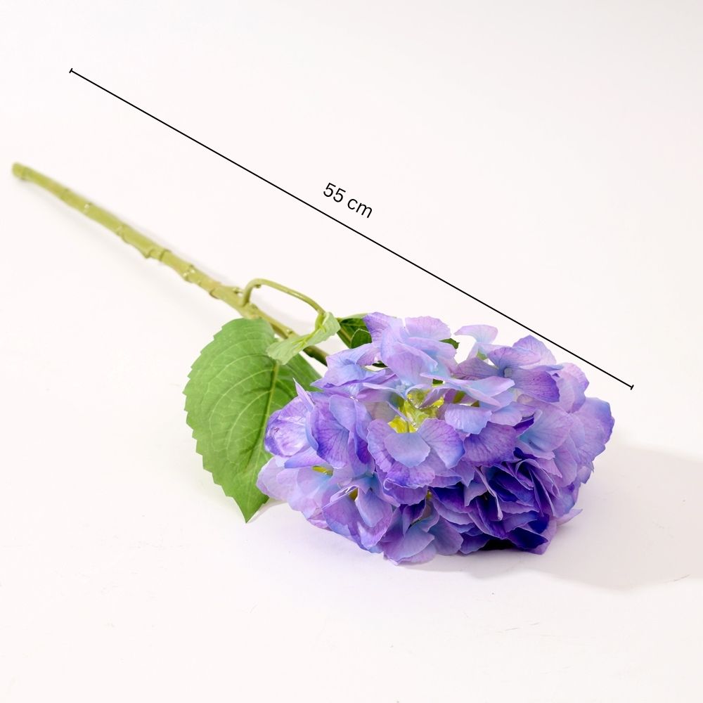Hydrangea Faux Stem - Amethyst