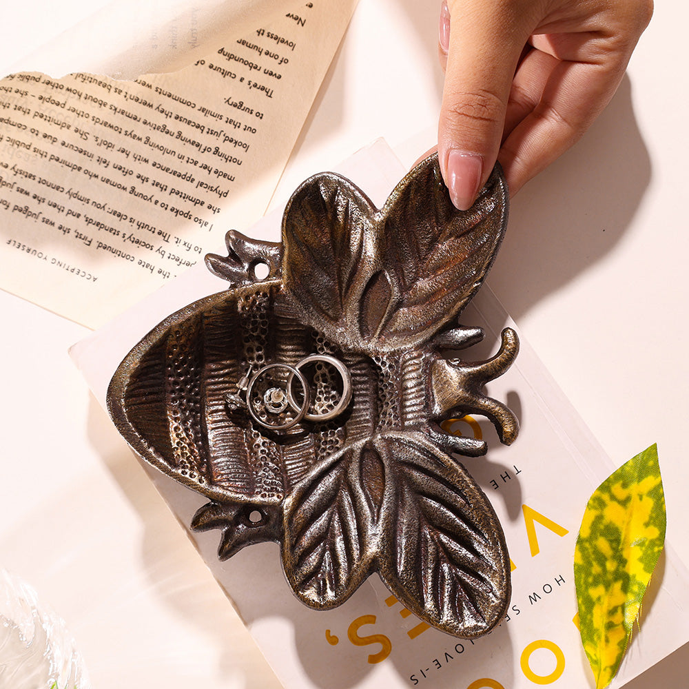 Honeybee Trinket Dish - Antique Gold