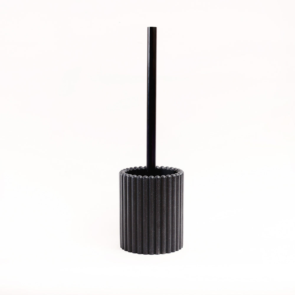 Ibaki Toilet Brush Holder - Speckled Black