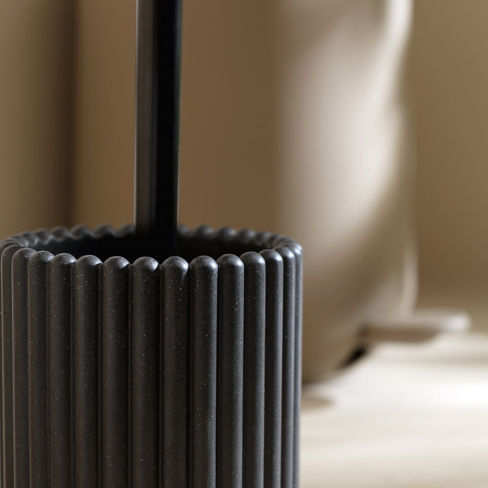Ibaki Toilet Brush Holder - Speckled Black