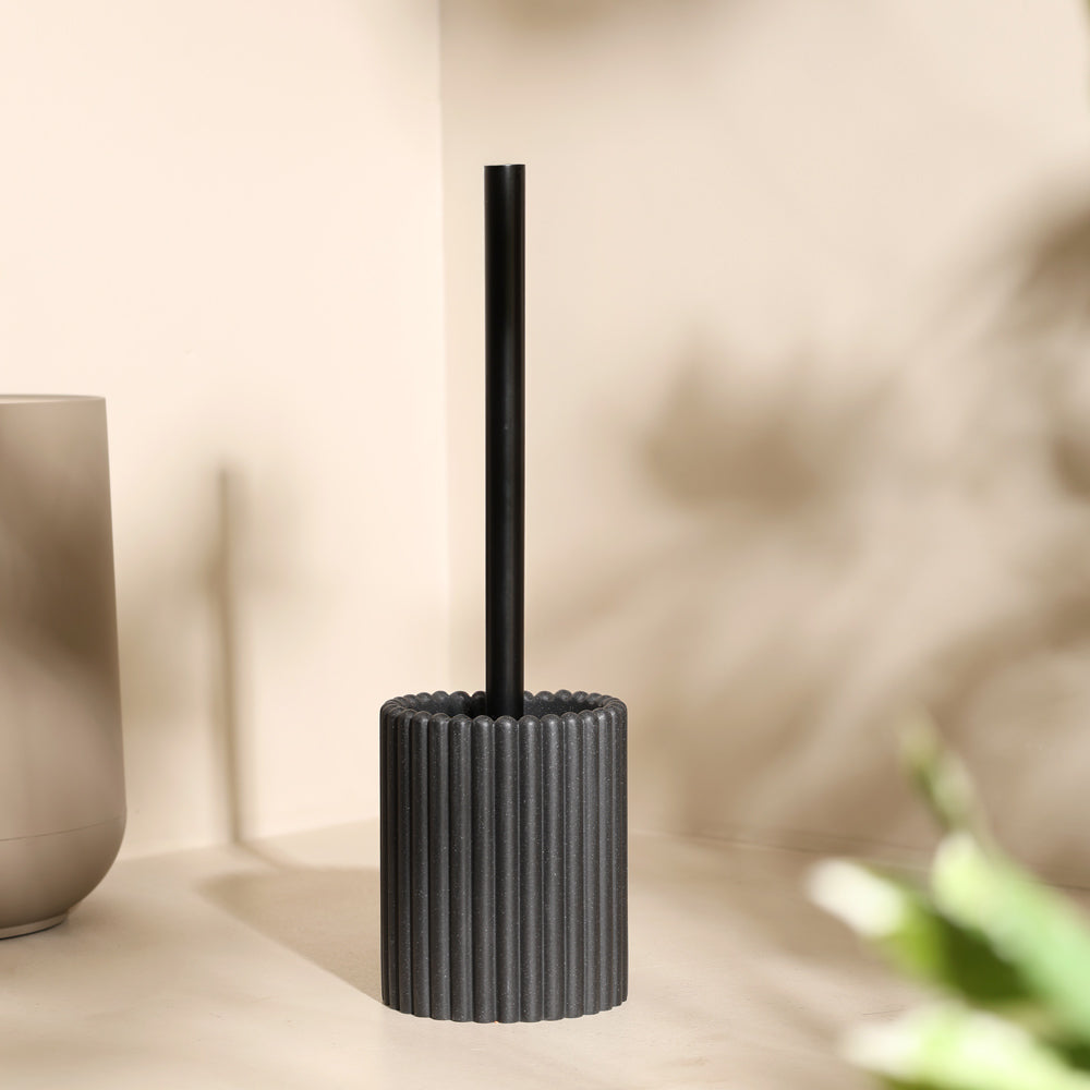 Ibaki Toilet Brush Holder - Speckled Black
