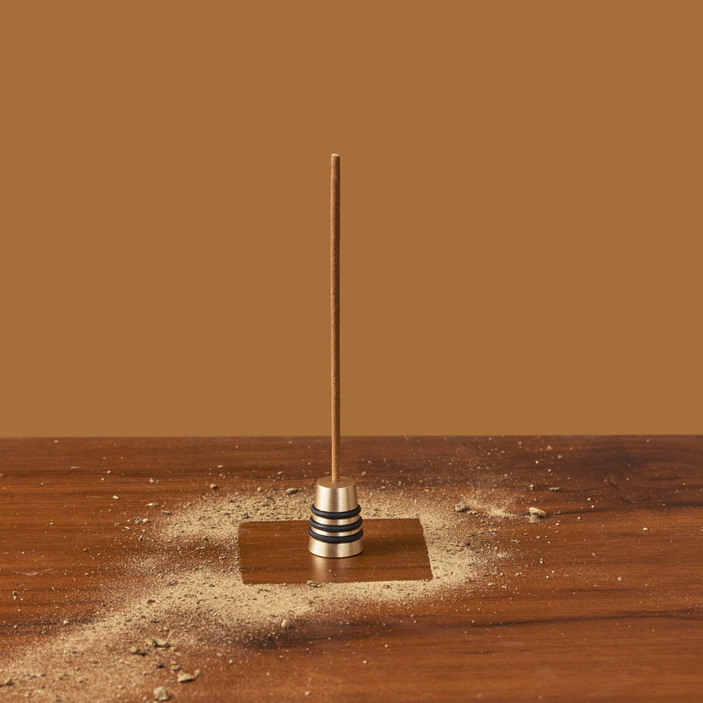 Incense Sticks with Holder - Sandalwood, Leather & Musk