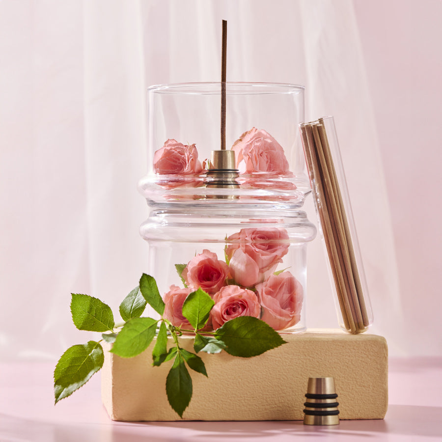 Incense Sticks with Holder - Vanilla & Musk