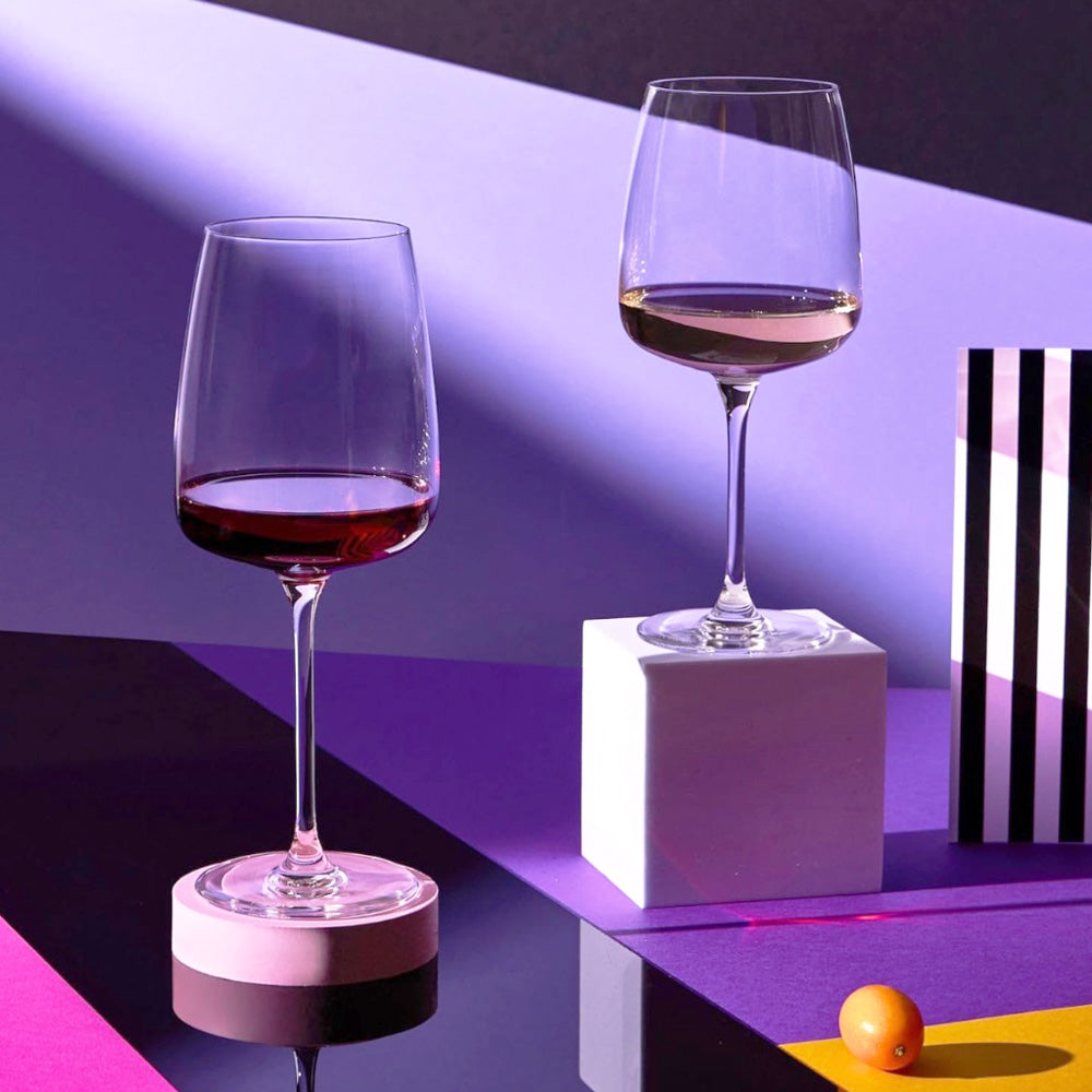 Indigo Red Wine Glasses 430ml, Set of 4