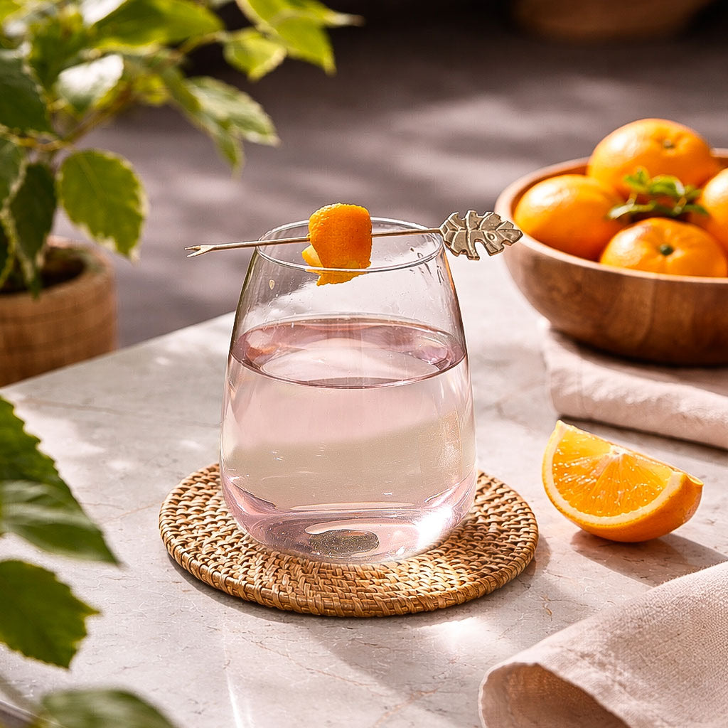 Indigo Beverage Glasses 480ml, Set of 4