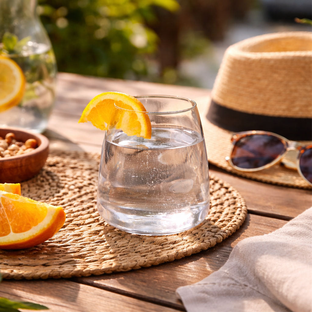 Indigo Beverage Glasses 480ml, Set of 4