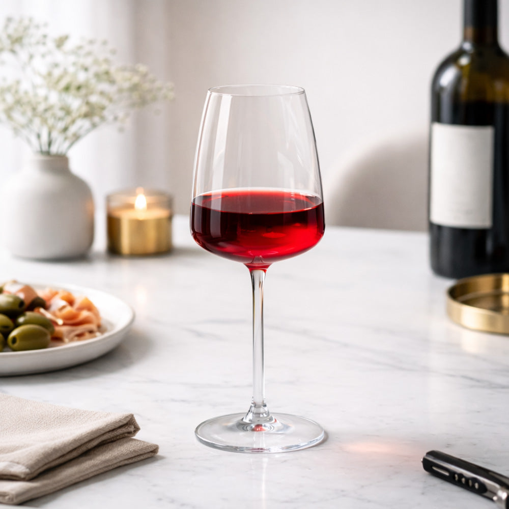 Indigo Red Wine Glasses 430ml, Set of 4