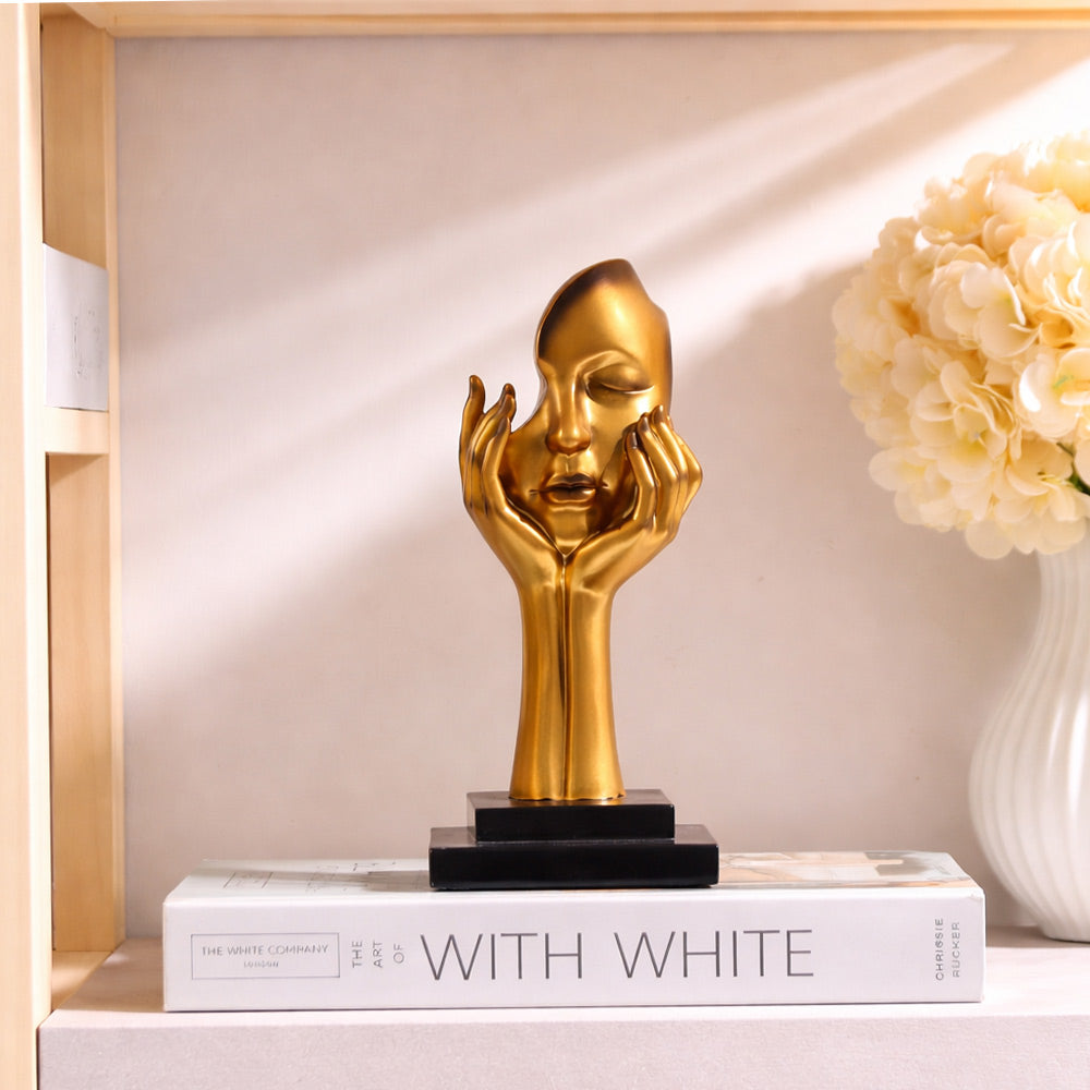 Ingenue Decorative Sculpture Small - Bright Gold