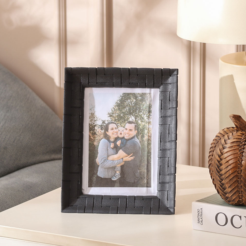 Links Photo Frame Large - Matte Black