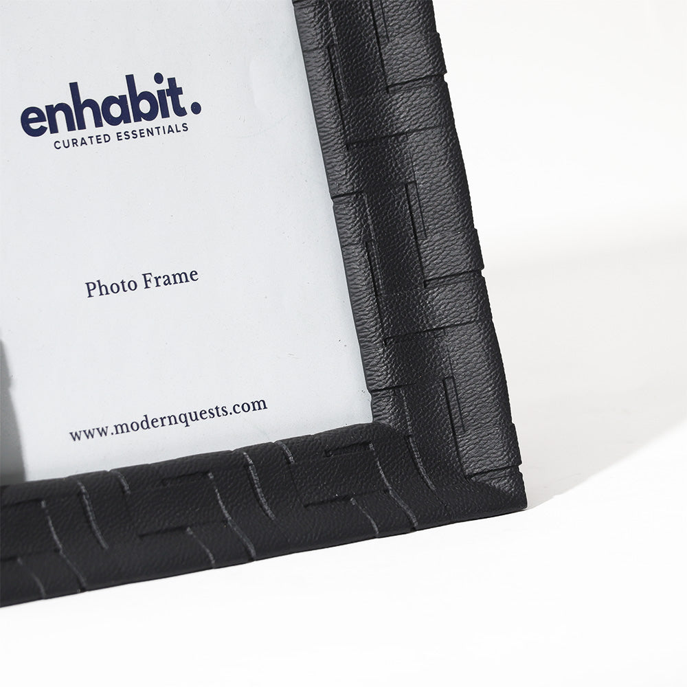 Links Photo Frame Large - Matte Black