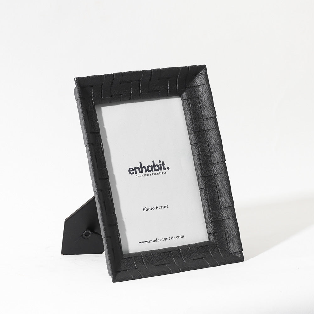 Links Photo Frame Large - Matte Black