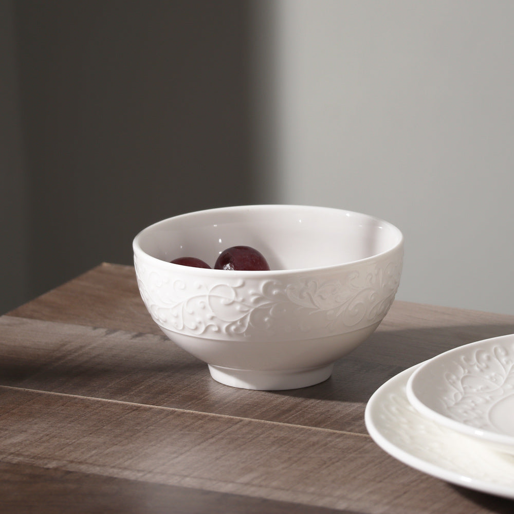 Ivy Medium Bowl - Ivory