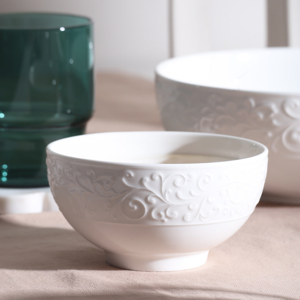 Ivy Medium Bowl - Ivory