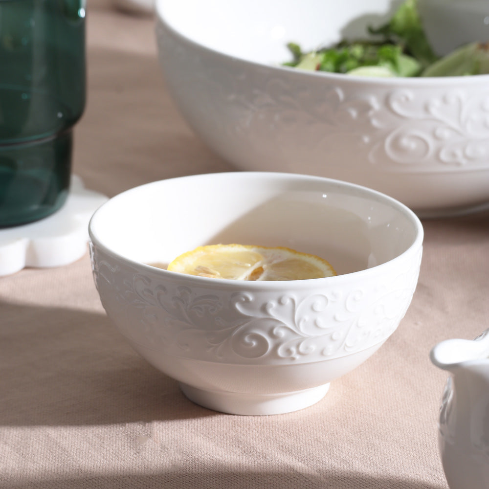 Ivy Medium Bowl - Ivory