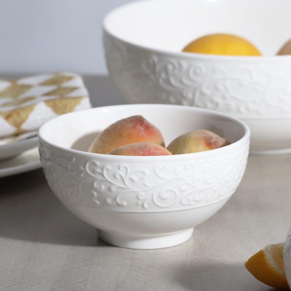 Ivy Medium Bowl - Ivory