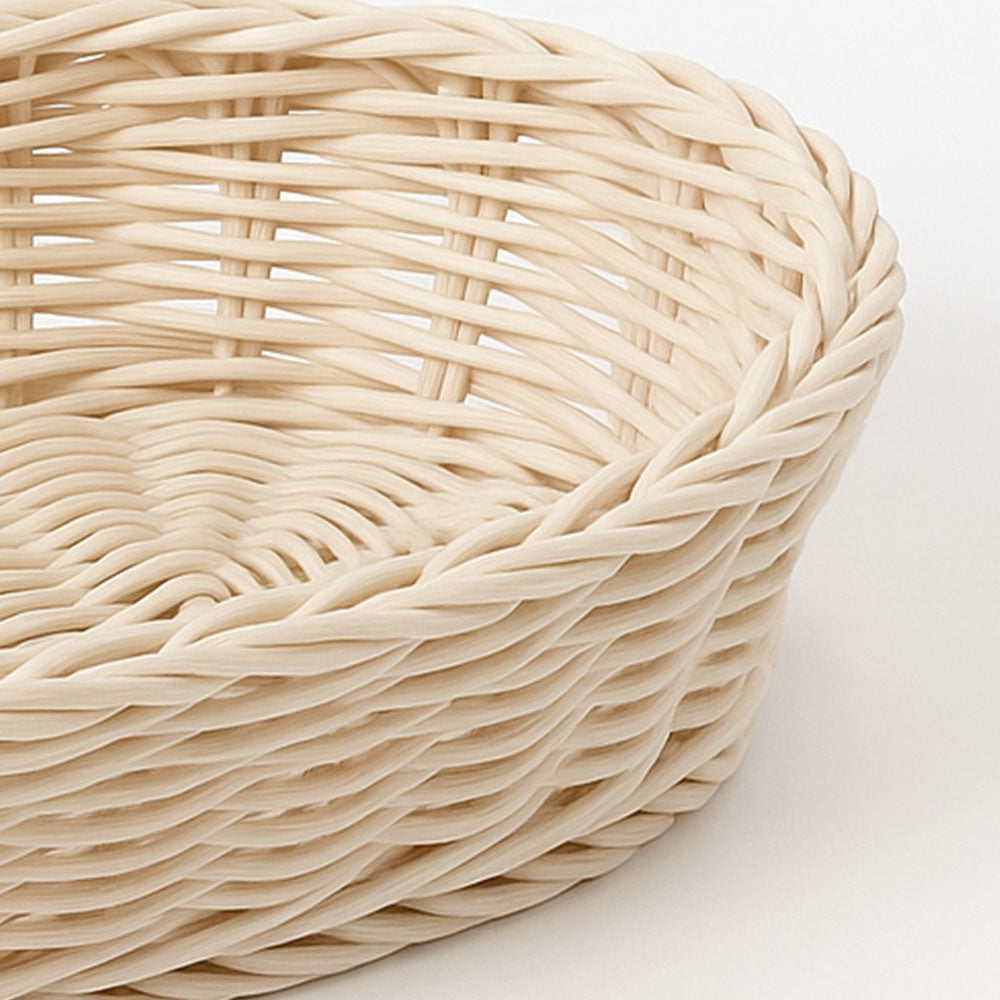 Jada Oval Basket Medium - Ivory