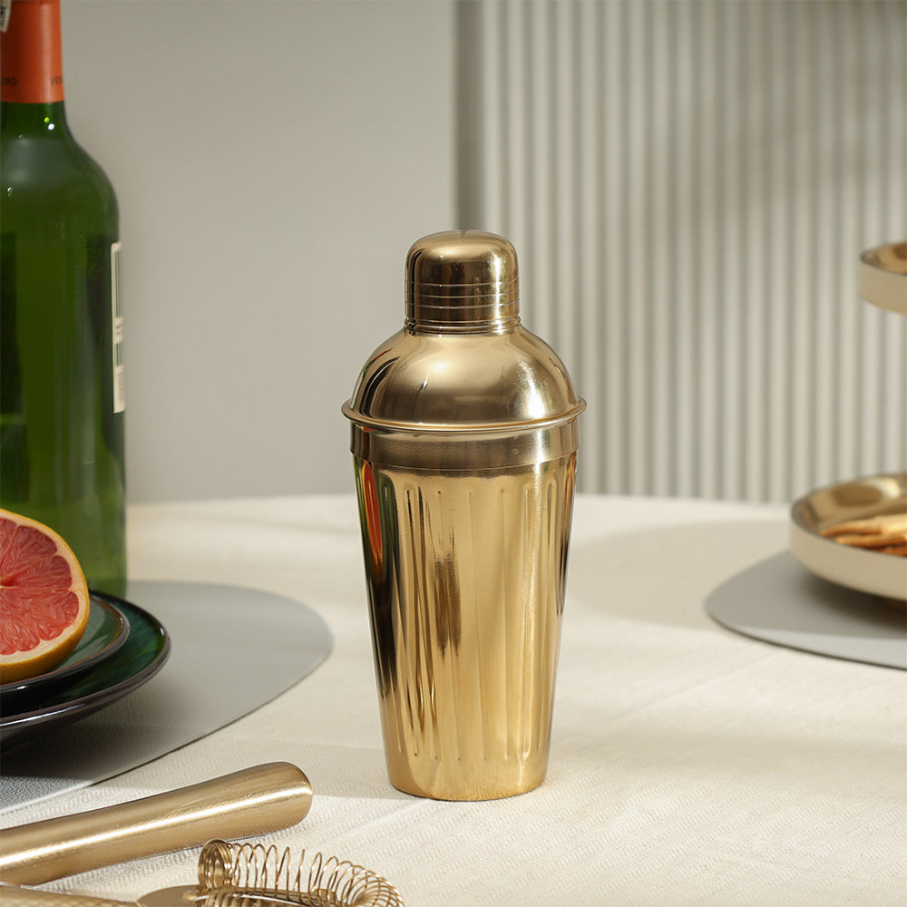 Janus Cocktail Shaker 500ml - Gold