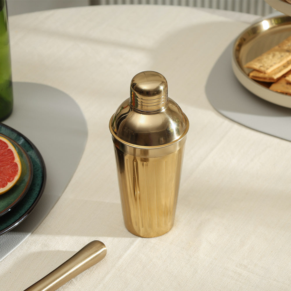 Janus Cocktail Shaker 500ml - Gold