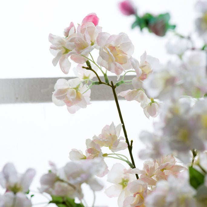 Japanese Cherry Faux Stem - Pale Pink